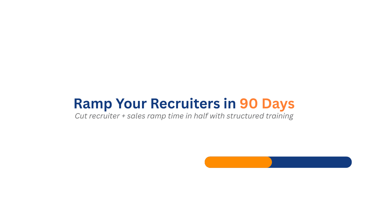 How Long Should It Take to Ramp a New Recruiter?